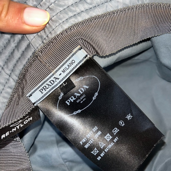 Re-Nylon bucket hat in astral blue - Picture 5 of 5